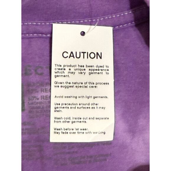 NWT Select Start UO SZ XL Purple Short Sleeve Crew Neck T-Shirt Tech Men Unisex - Picture 5 of 7